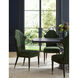 Lincoln Forest and Ebony with Antique Brass Dining Chair